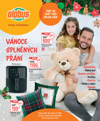 Leták Akční leták Globus 30.10. - 25.11.2024 - Globus Praha-Štěrboholy