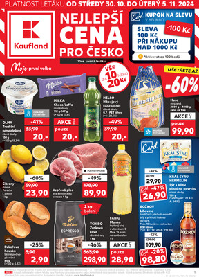 leták Kaufland