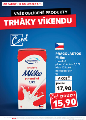 Kaufland 30.10. - 5.11. - Kaufland - Prostějov (Okružní ulice)