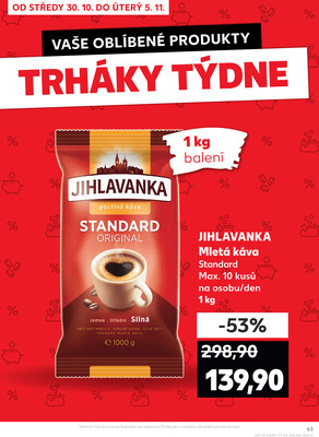 Kaufland 30.10. - 5.11. - Kaufland - Dvůr Králové