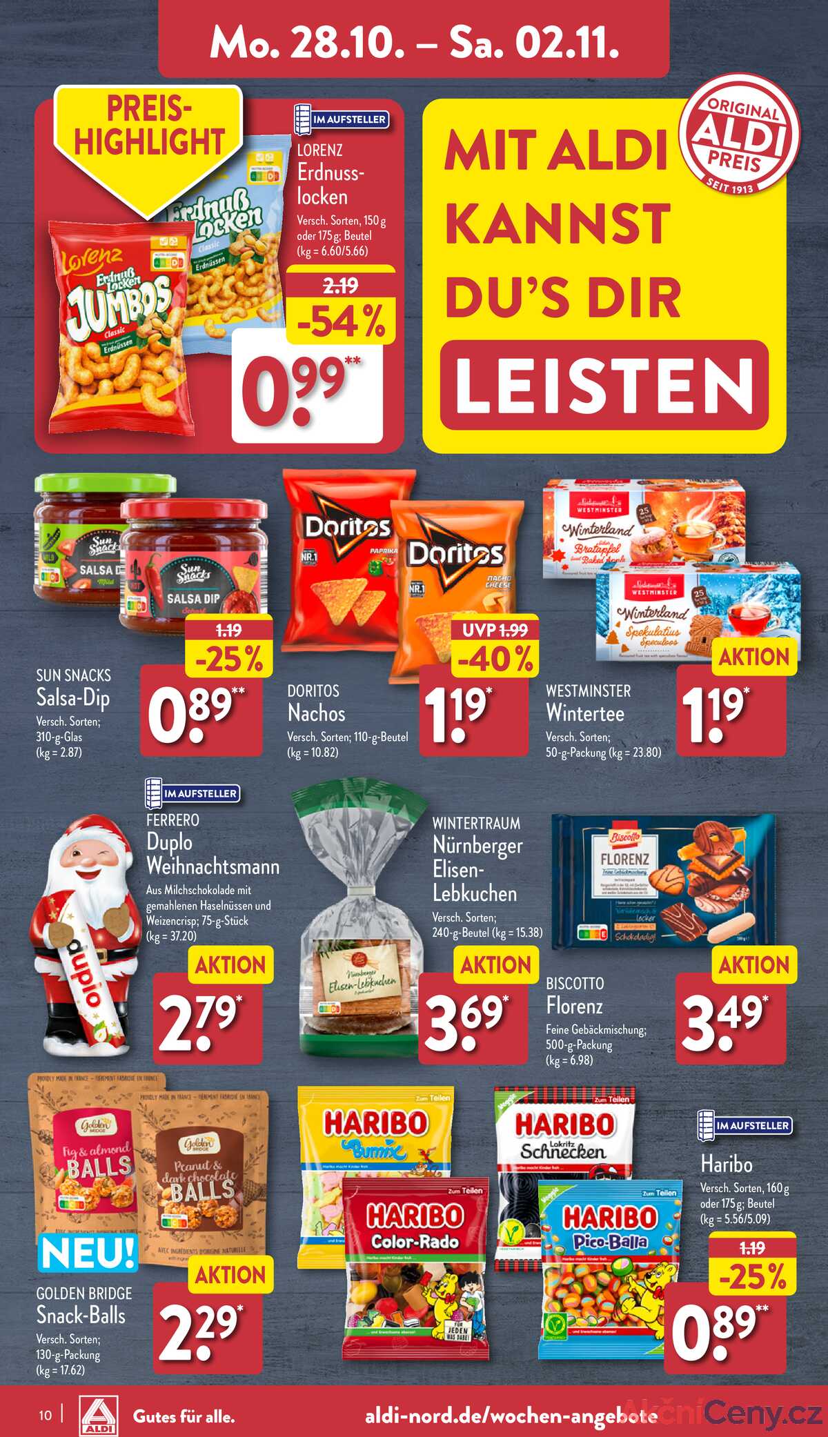 Leták Aldi Deutschland strana 10/50