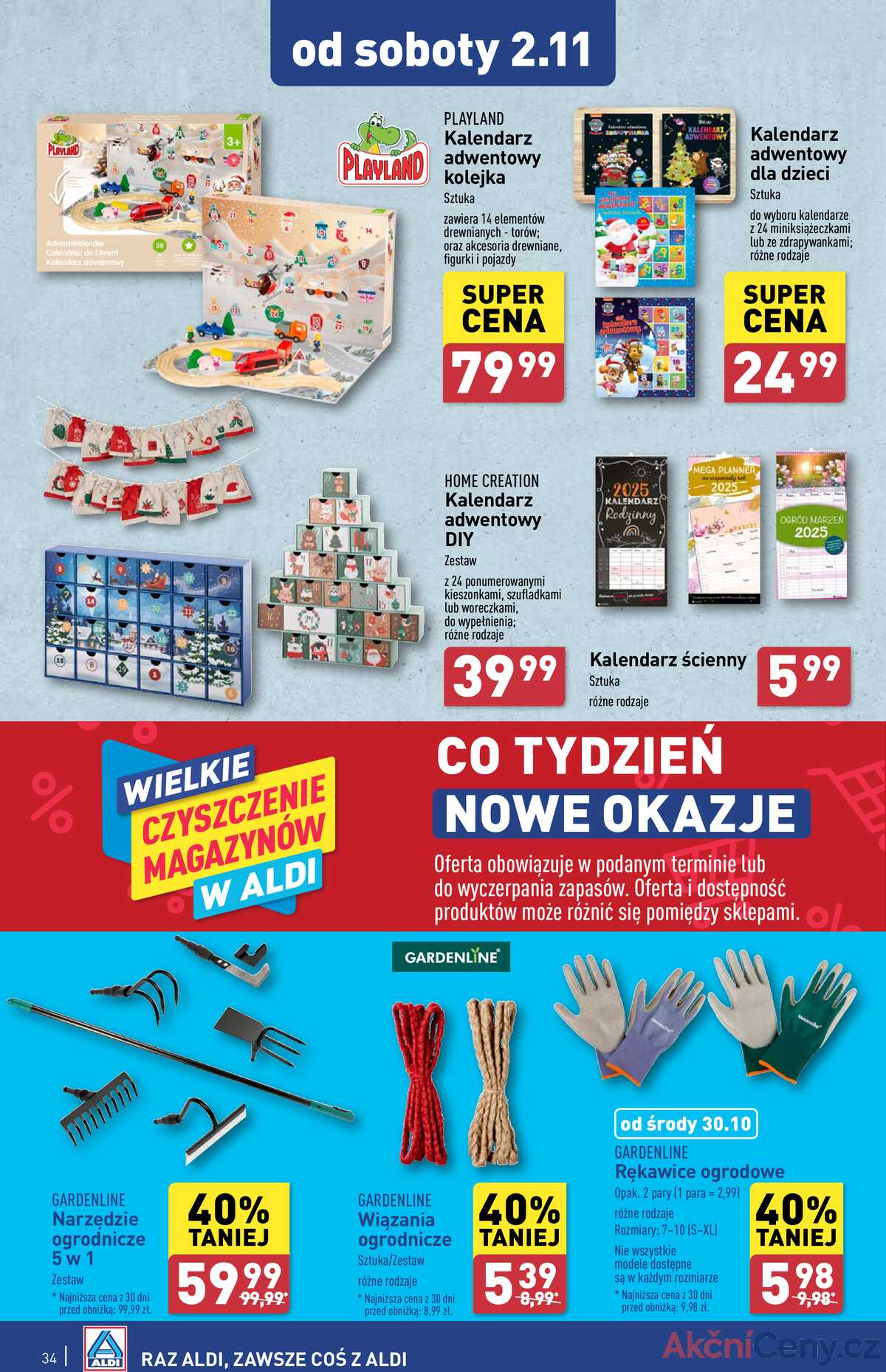 Leták Aldi Polska strana 34/36