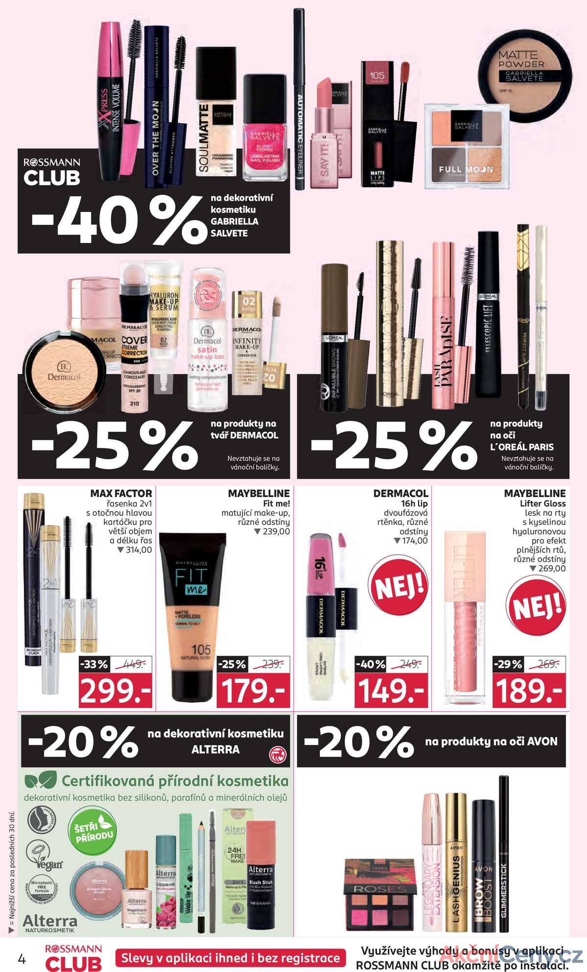 Leták Rossmann strana 4/21