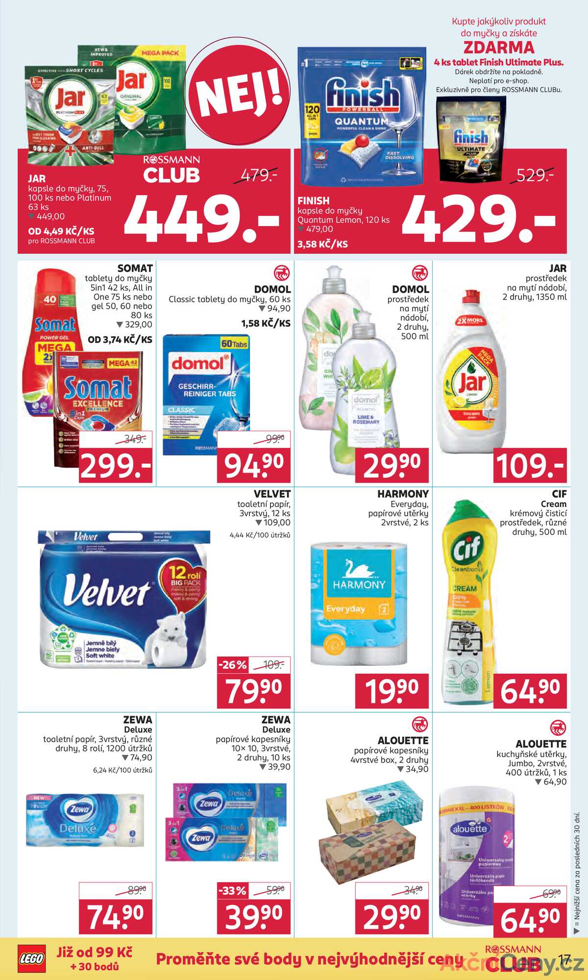 Leták Rossmann strana 17/21