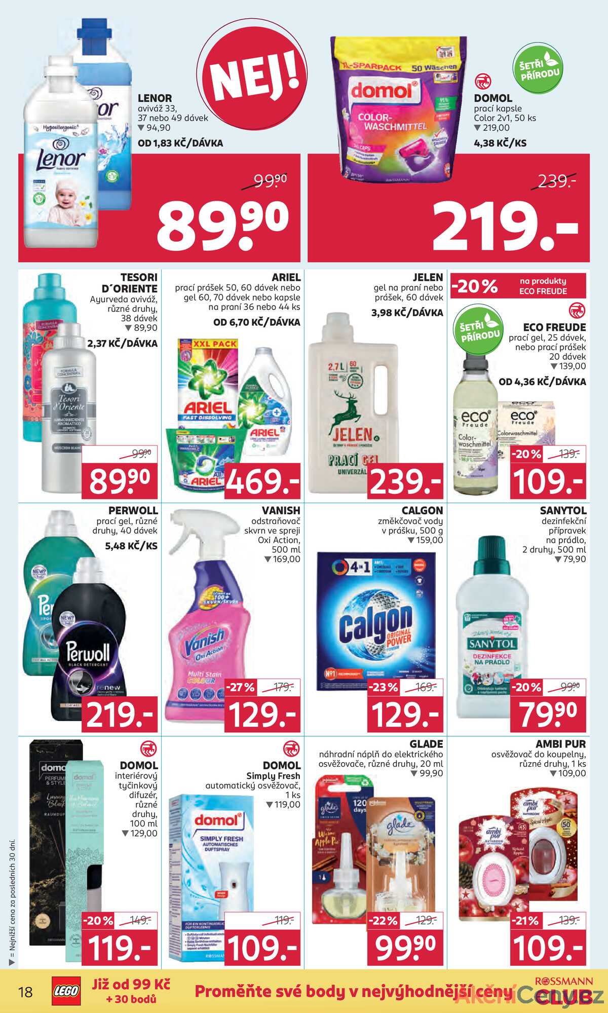 Leták Rossmann strana 18/21