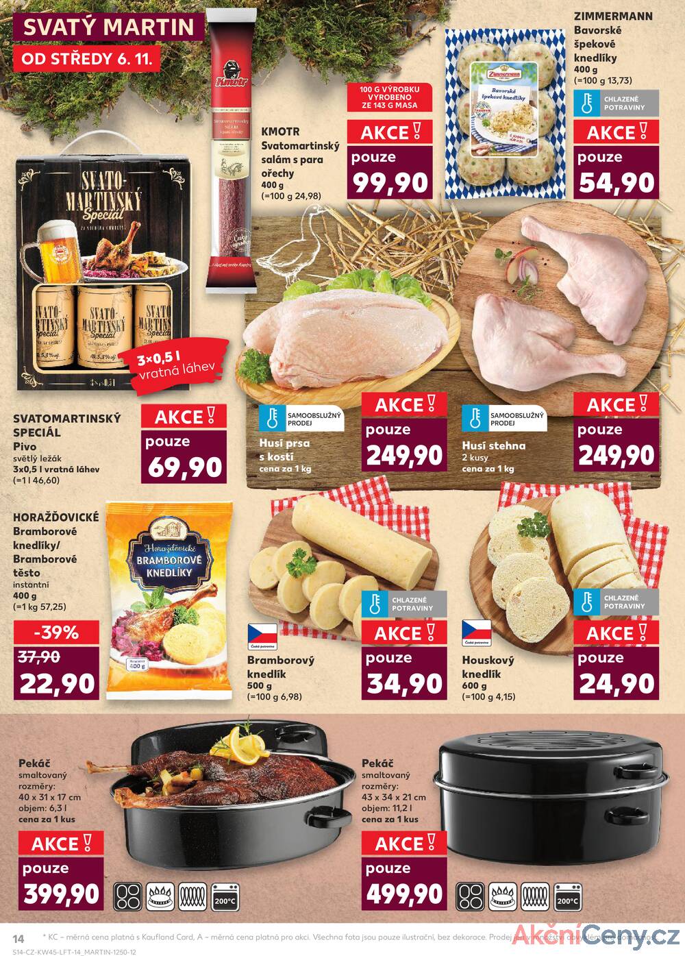 Leták Kaufland - Kaufland 6.11. - 12.11. - Kaufland - Tábor - strana 14