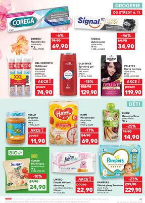 Kaufland 6.11. - 12.11. - Kaufland - Tábor