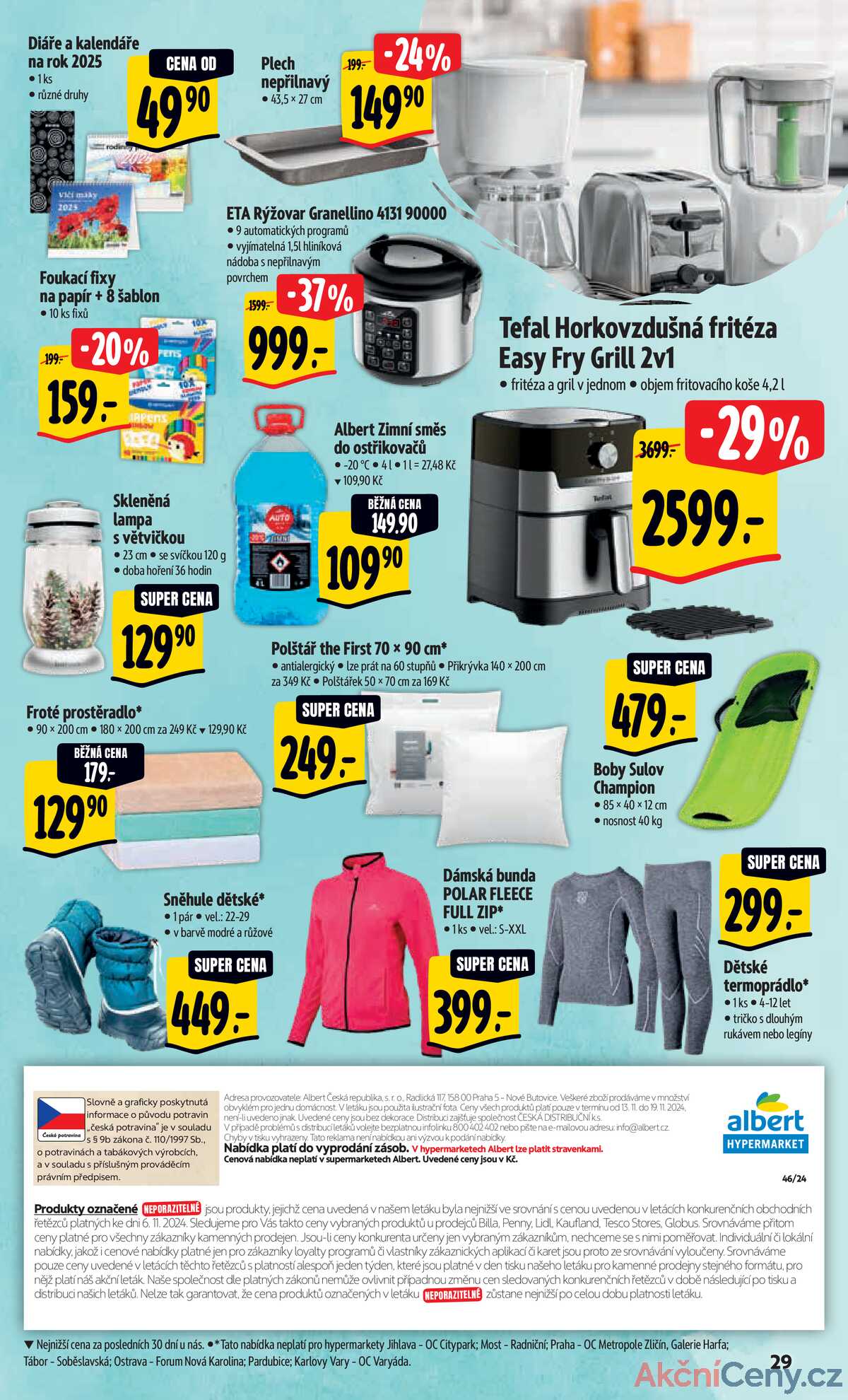 Leták Albert Hypermarket strana 34/48