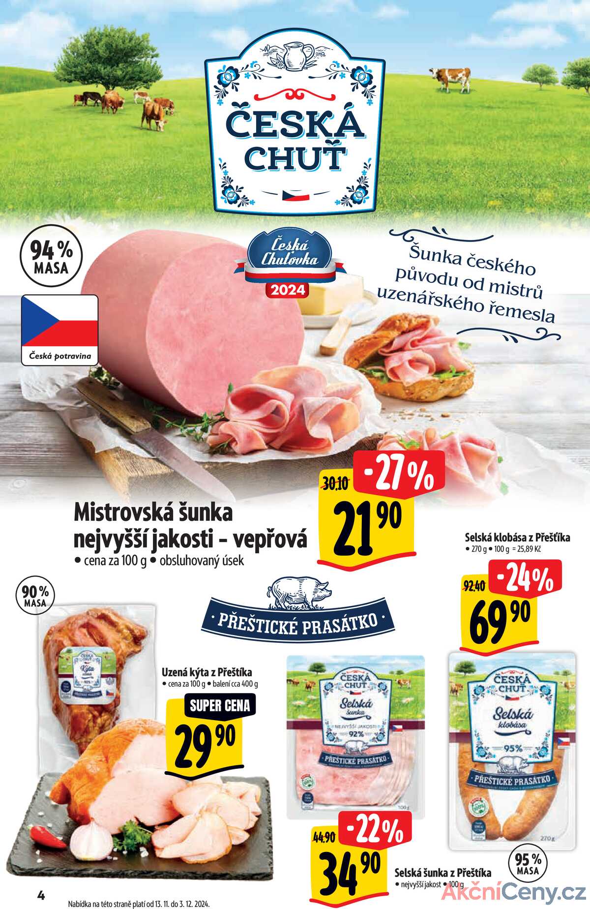 Leták Albert Supermarket strana 4/40