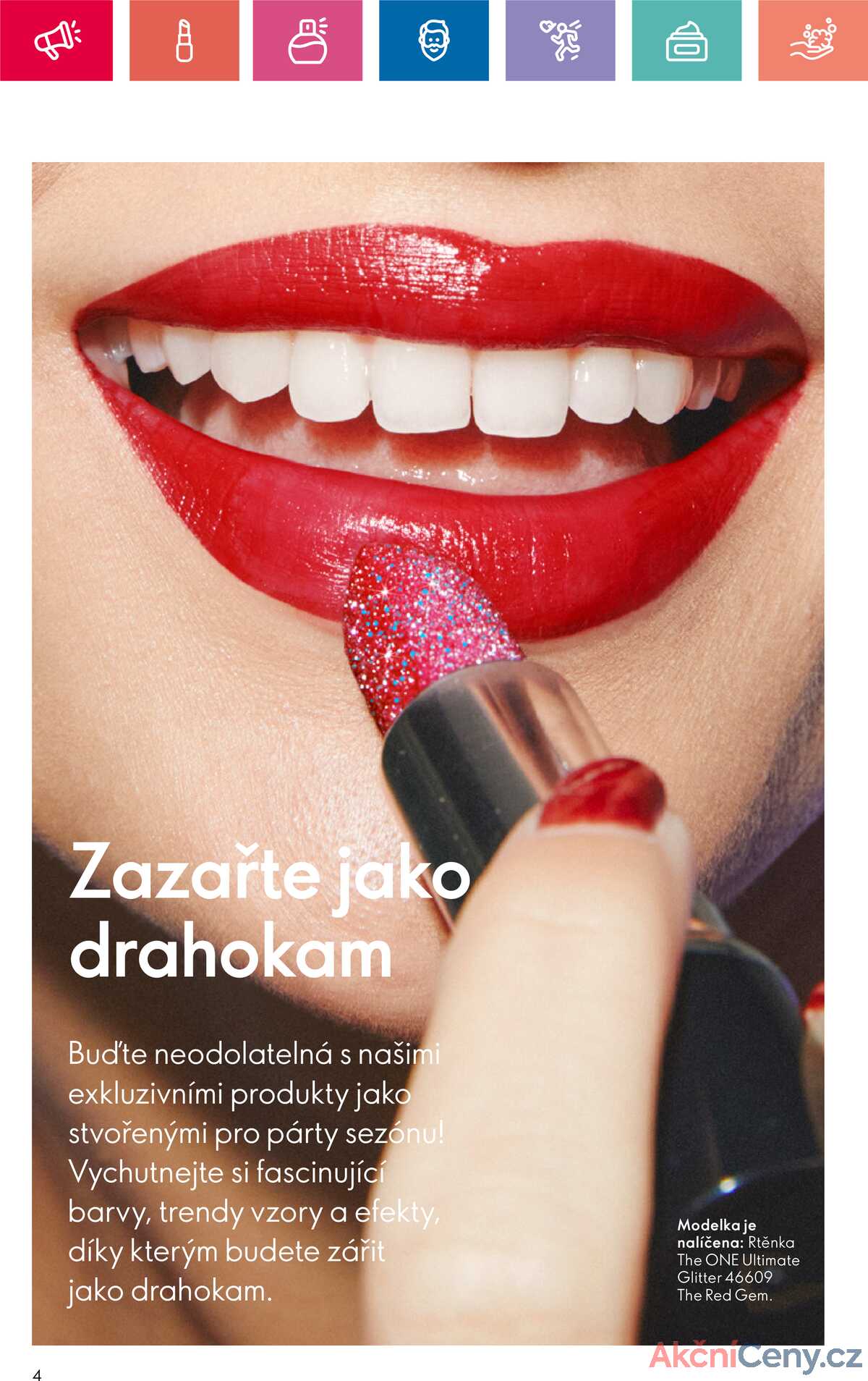 Leták Oriflame strana 4/180