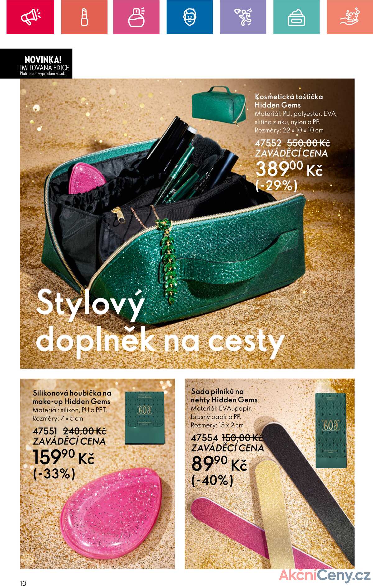 Leták Oriflame strana 10/180