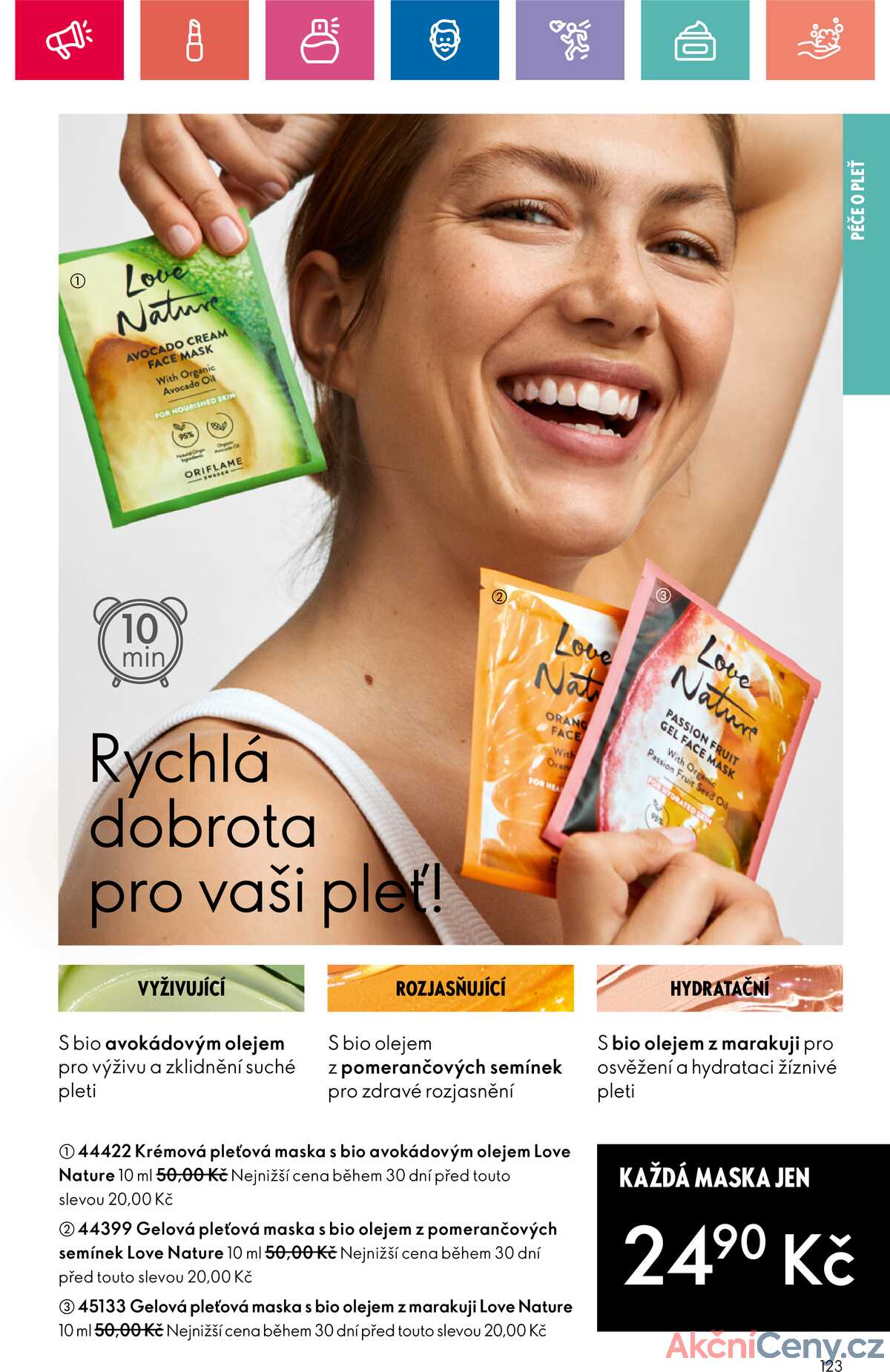 Leták Oriflame strana 123/180