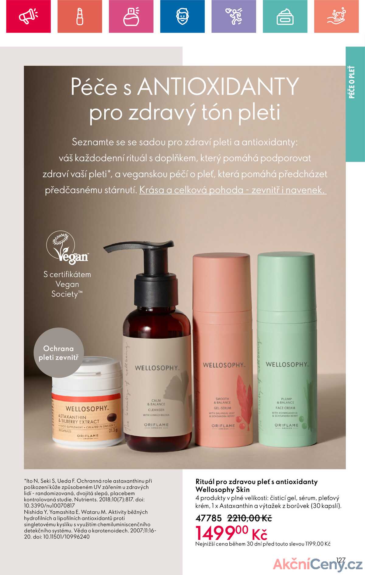 Leták Oriflame strana 127/180