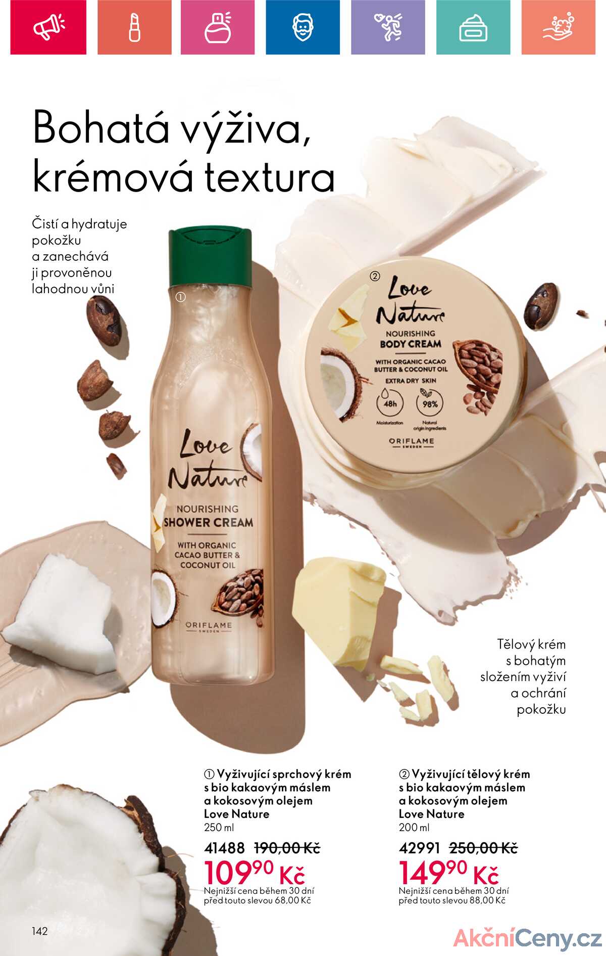 Leták Oriflame strana 142/180