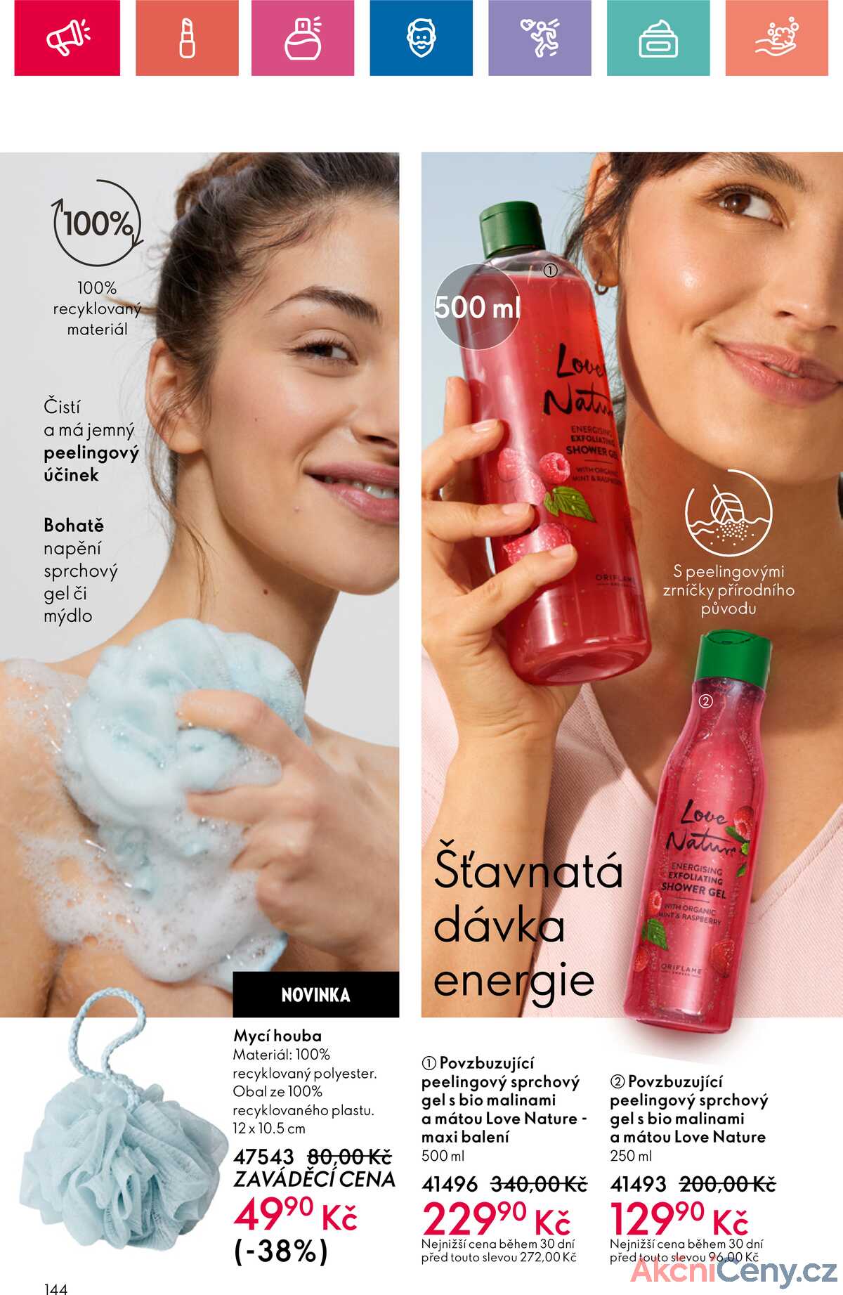 Leták Oriflame strana 144/180