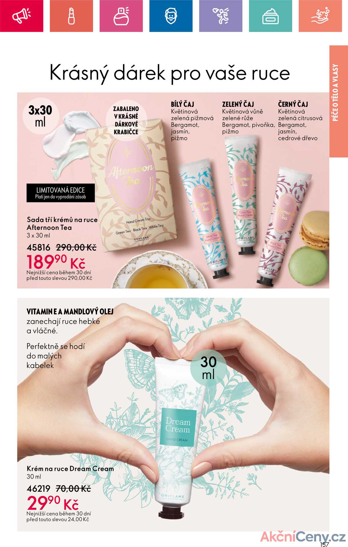 Leták Oriflame strana 157/180