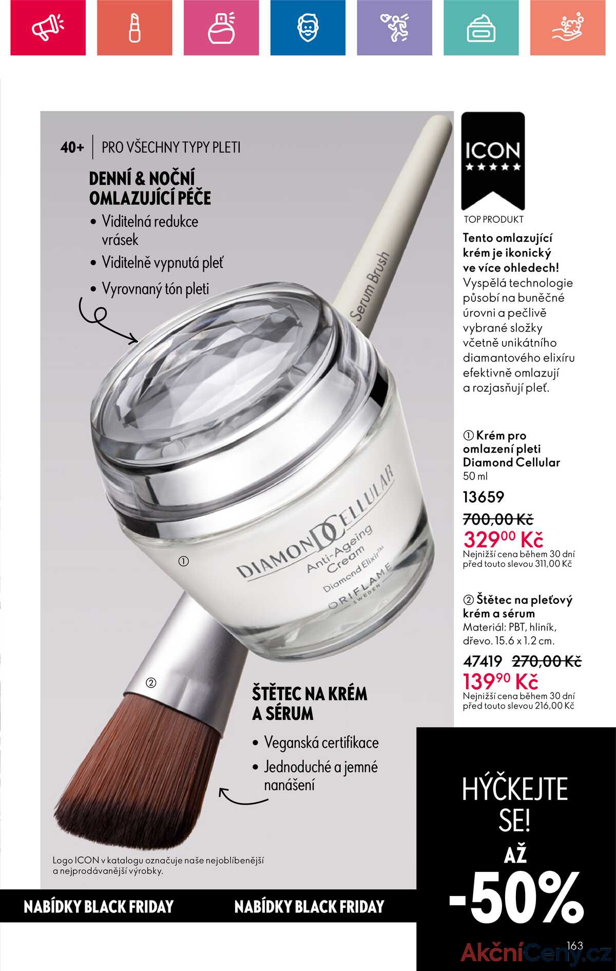 Leták Oriflame strana 163/180