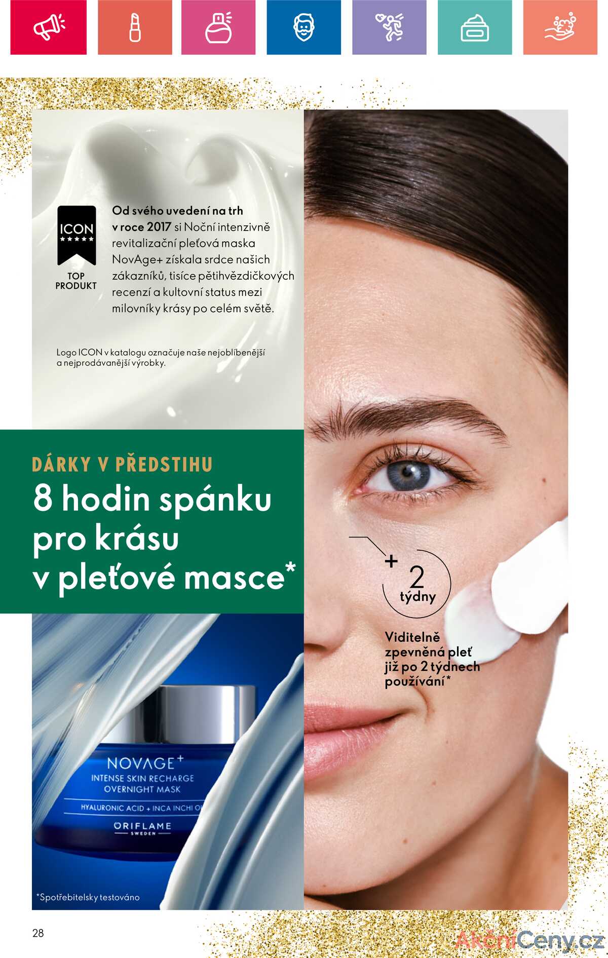 Leták Oriflame strana 28/180