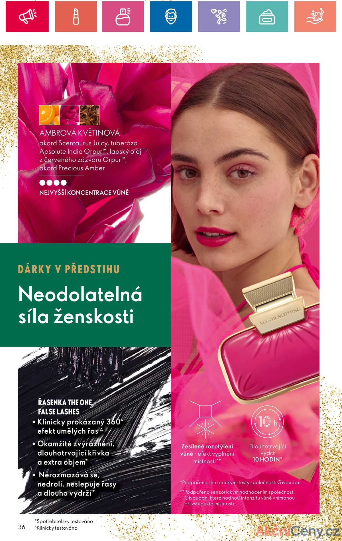 Leták Oriflame strana 36/180