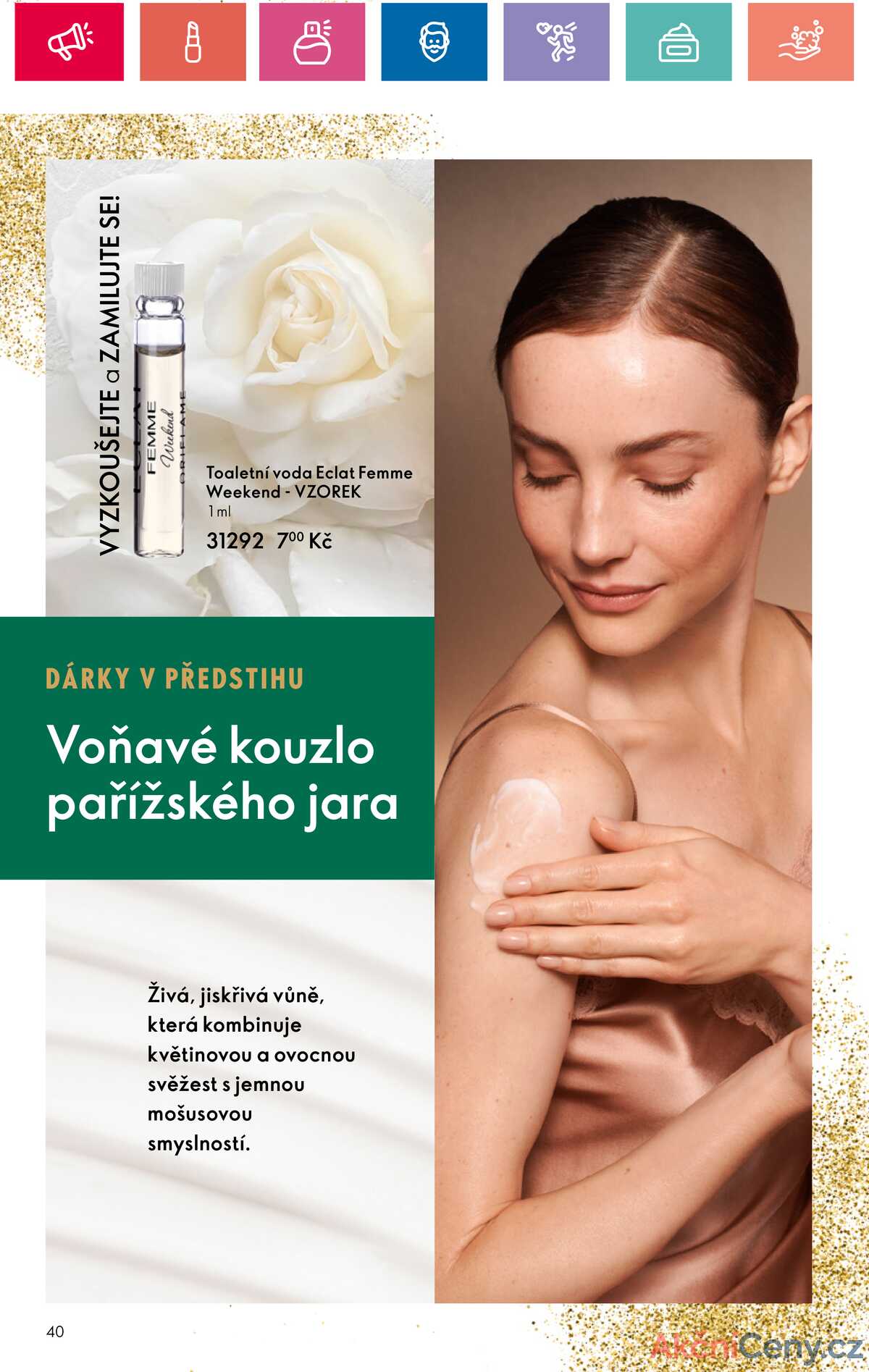 Leták Oriflame strana 40/180