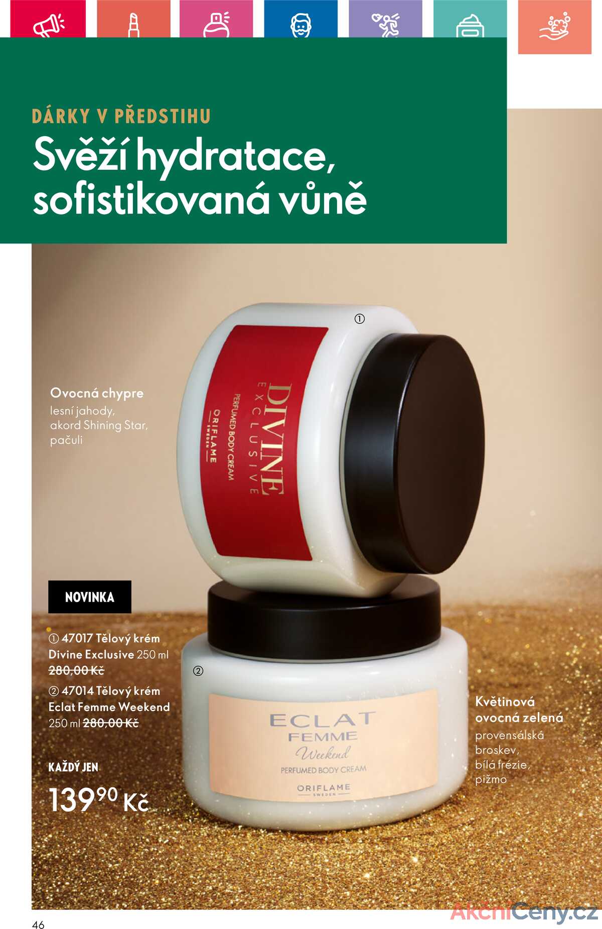 Leták Oriflame strana 46/180