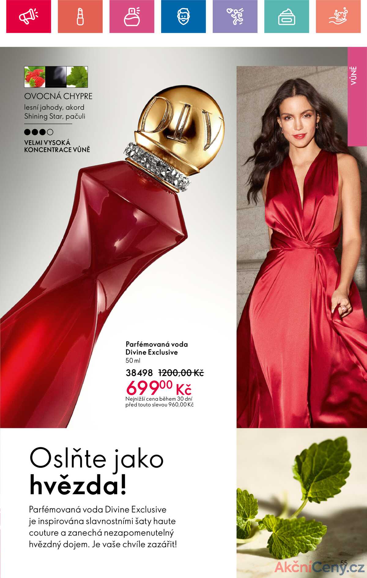 Leták Oriflame strana 55/180