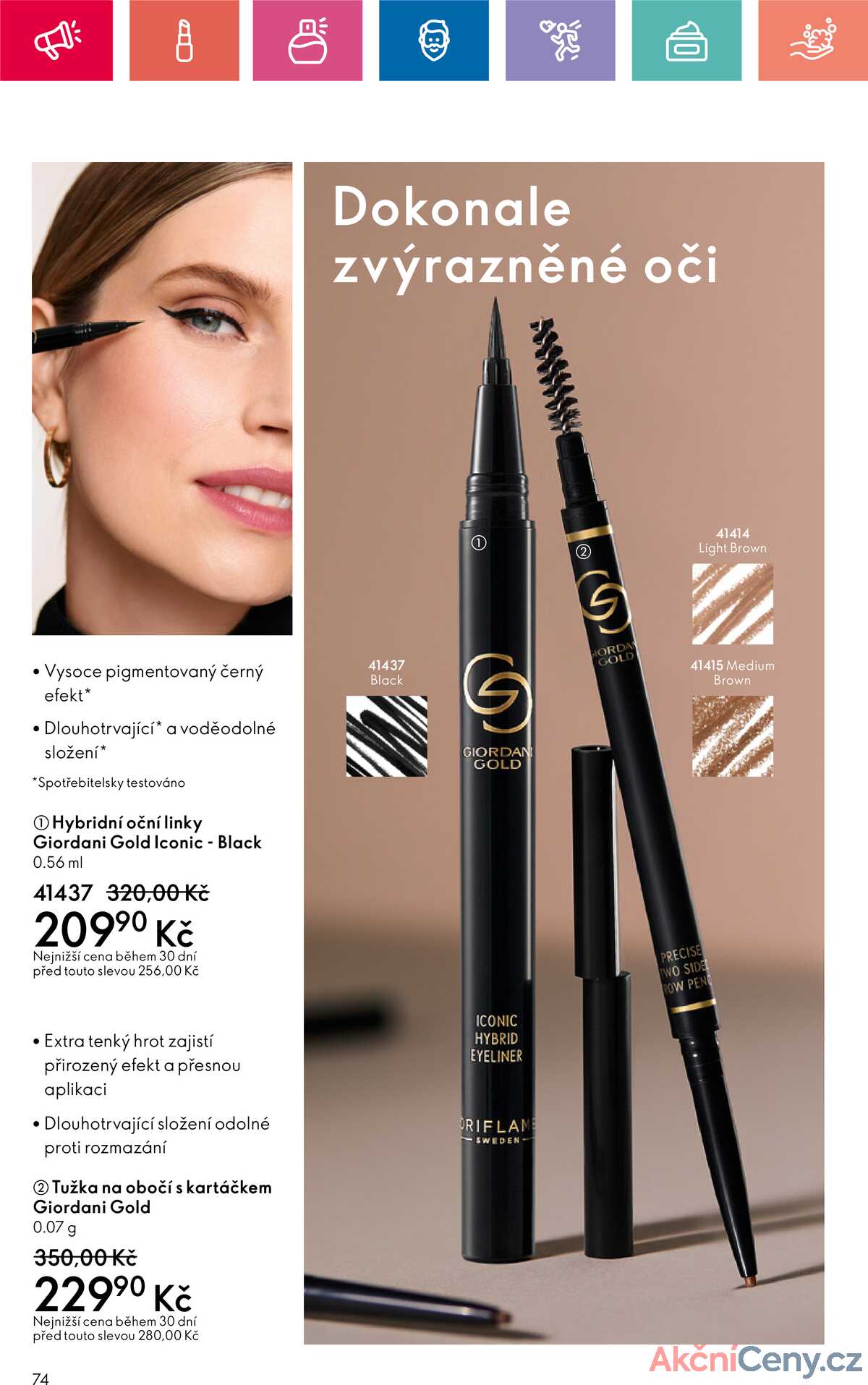 Leták Oriflame strana 74/180