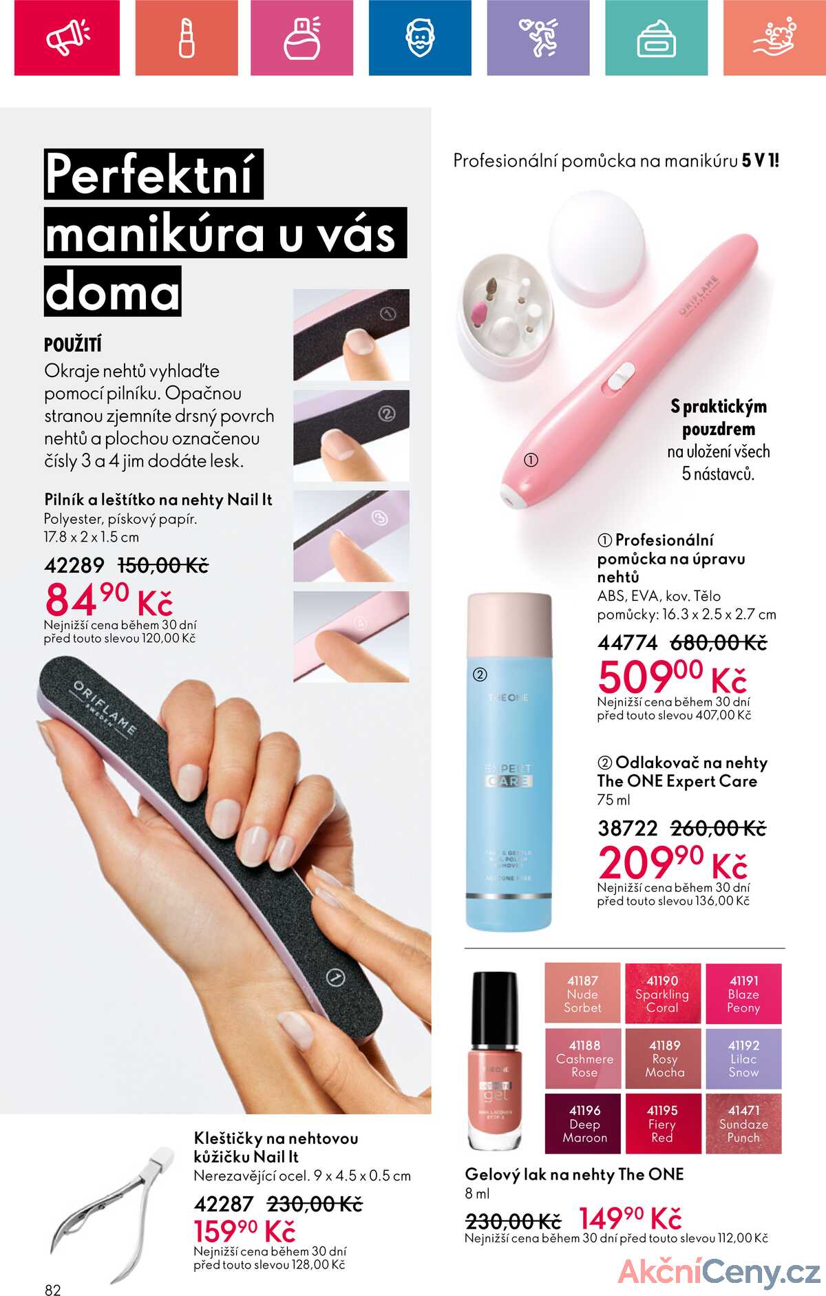 Leták Oriflame strana 82/180