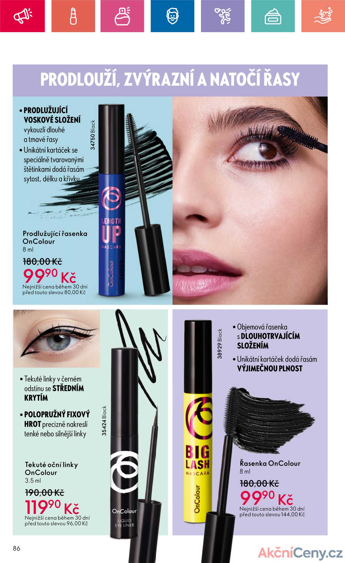 Leták Oriflame strana 86/180