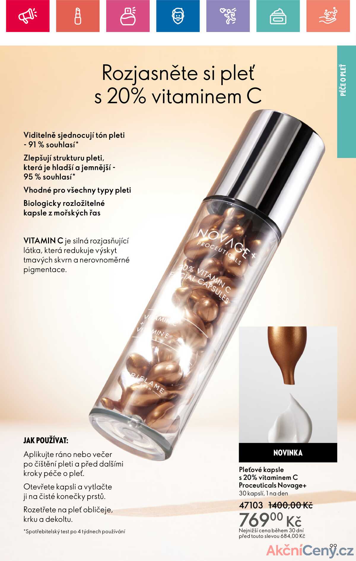 Leták Oriflame strana 99/180