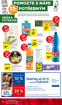 Tesco supermarkety od 20.11. do 26.11.2024