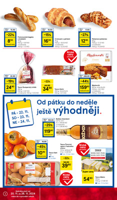 Tesco malé hypermarkety od 20.11. do 26.11.2024