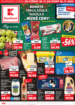 Leták Kaufland 20.11. - 26.11. - Kaufland - Dvůr Králové