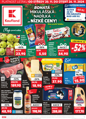 Leták Kaufland 20.11. - 26.11. - Kaufland - Jihlava