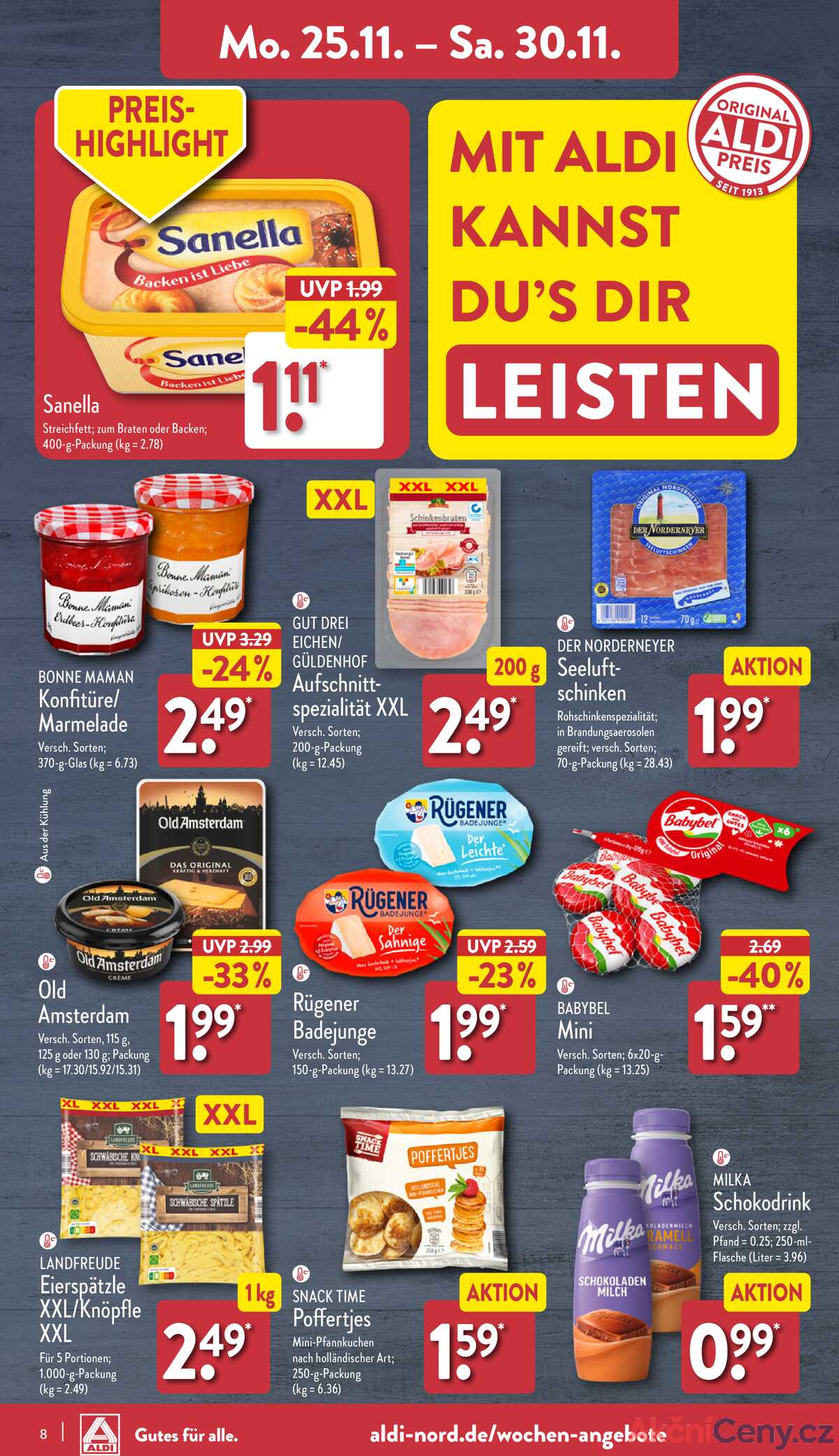 Leták Aldi Deutschland strana 8/36