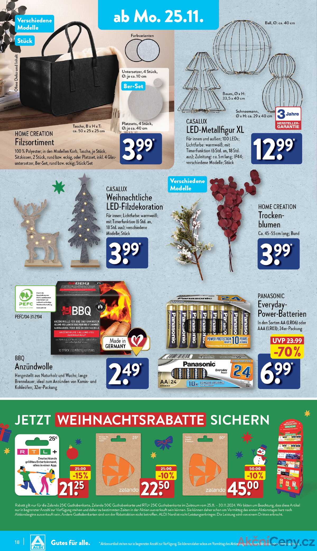 Leták Aldi Deutschland strana 18/36