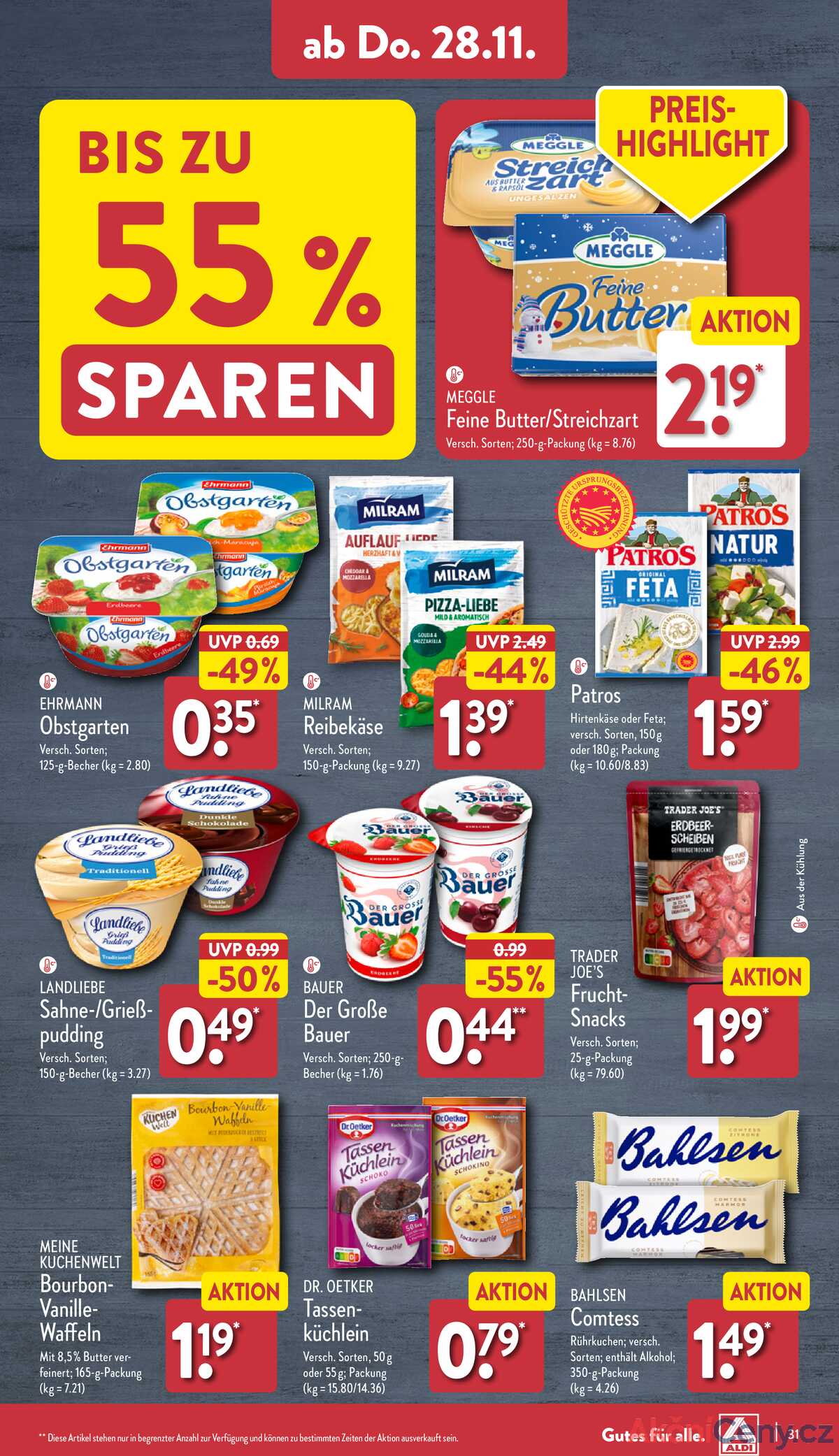 Leták Aldi Deutschland strana 31/36