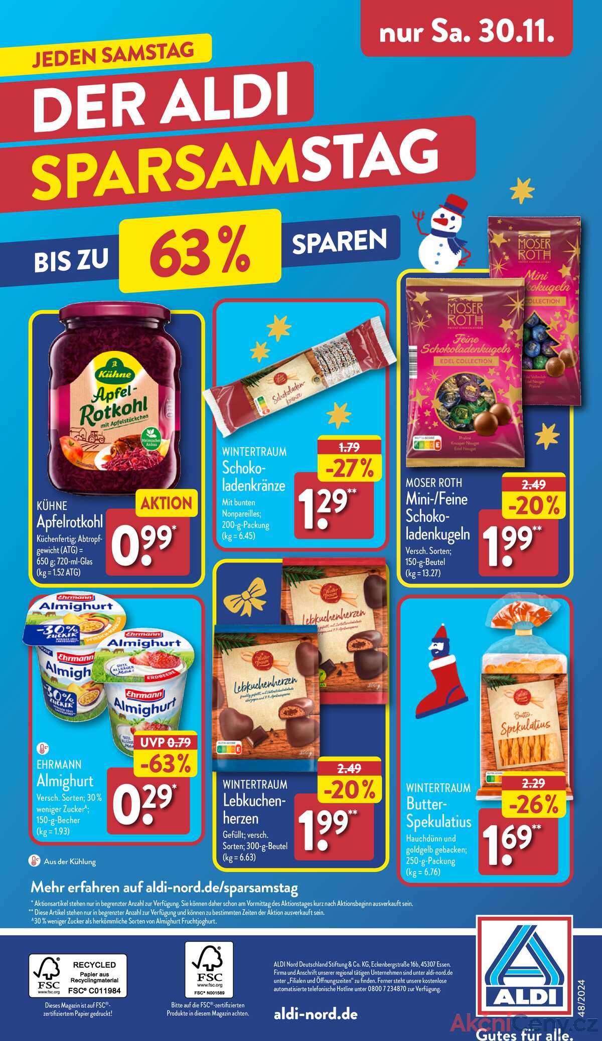 Leták Aldi Deutschland strana 36/36