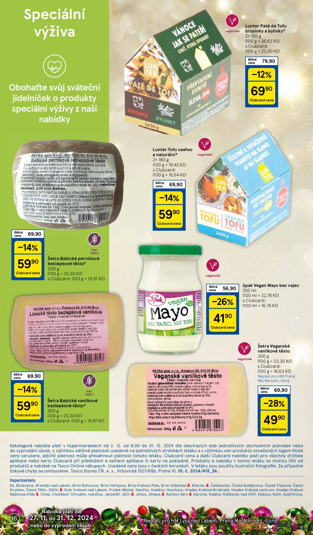 Leták Tesco - Tesco malé hypermarkety Deli katalog od 2.12. do 31.12.2024 - strana 16