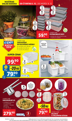 Lidl Čtvrtek od 5.12. do 8.12.2024