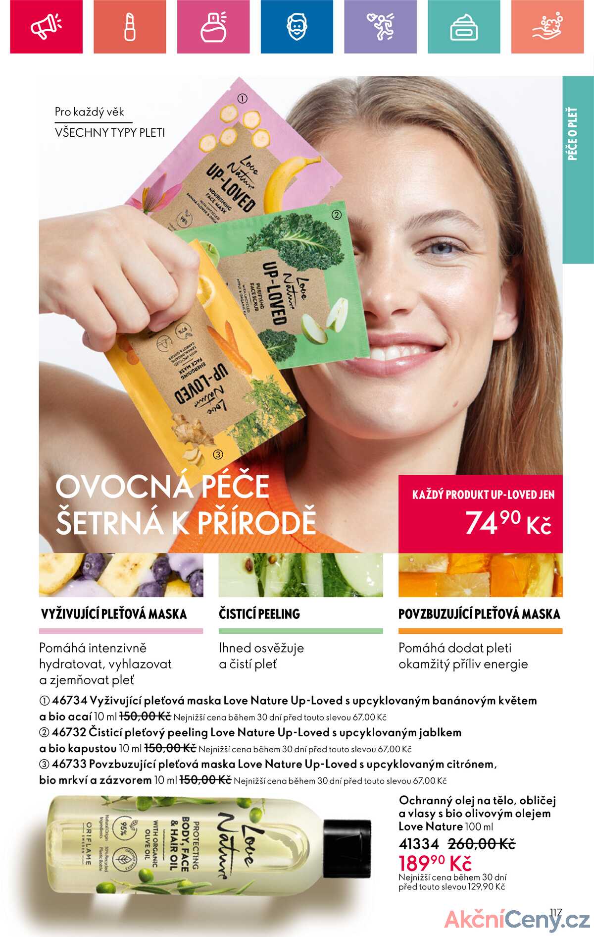 Leták Oriflame strana 117/180