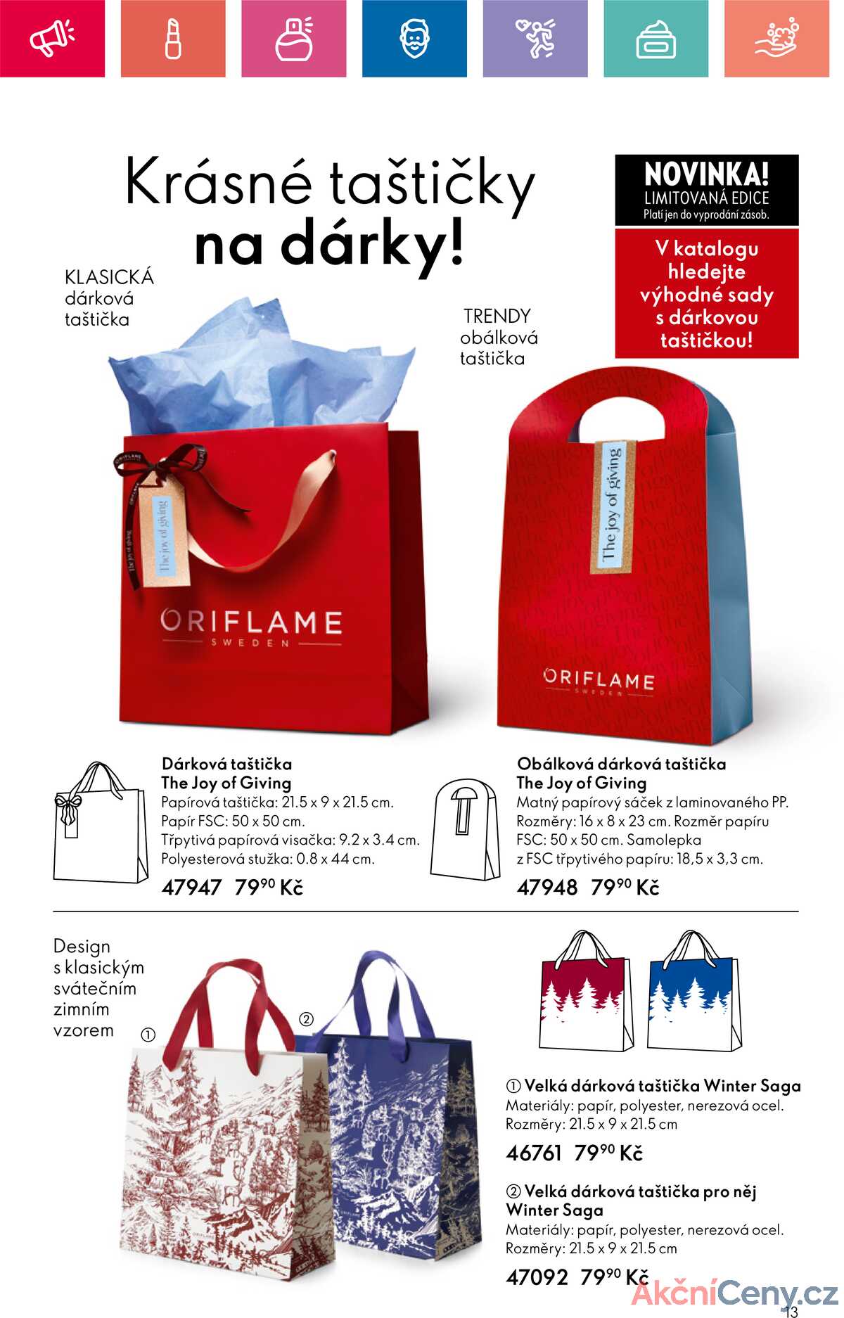 Leták Oriflame strana 13/180