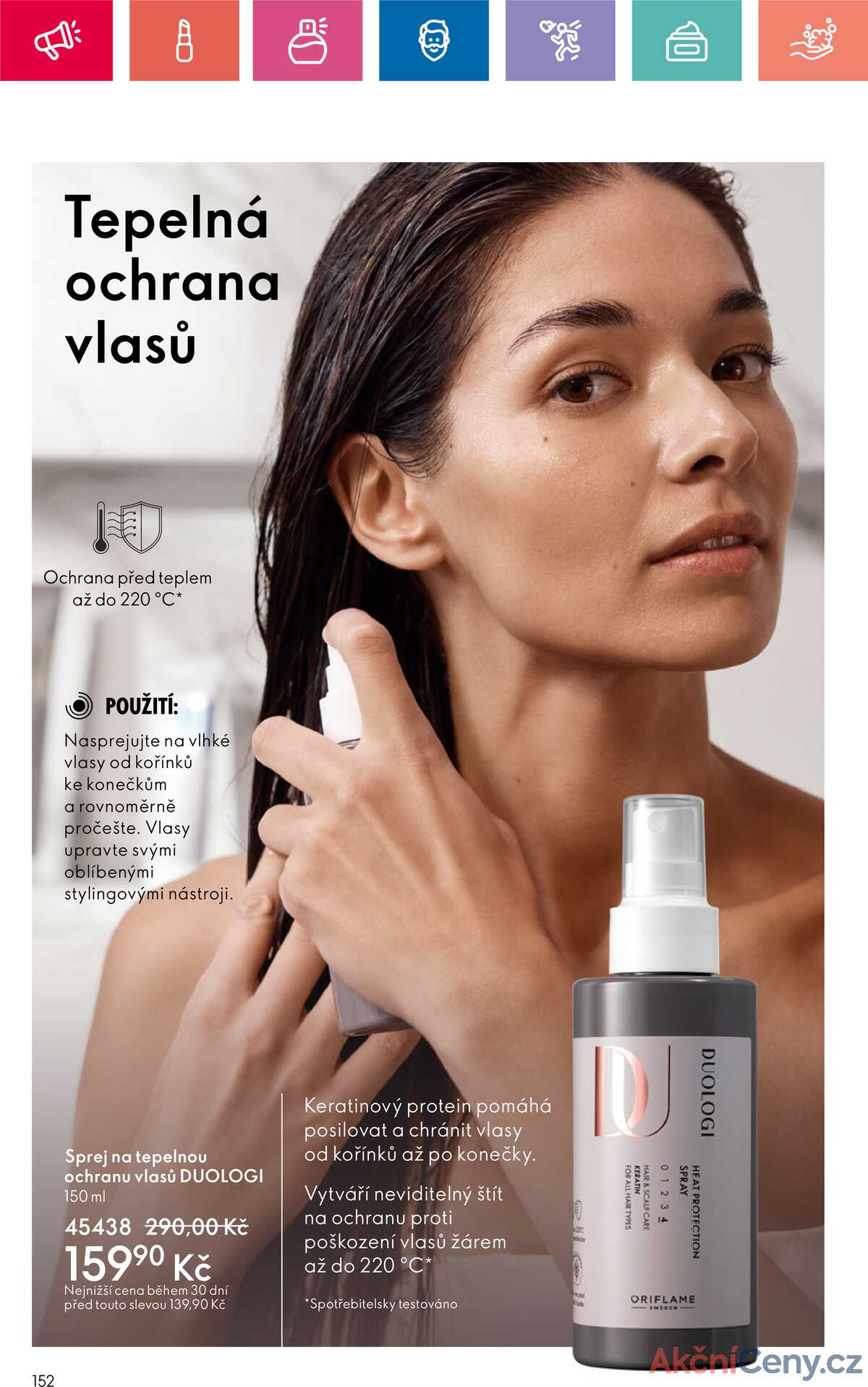 Leták Oriflame strana 152/180