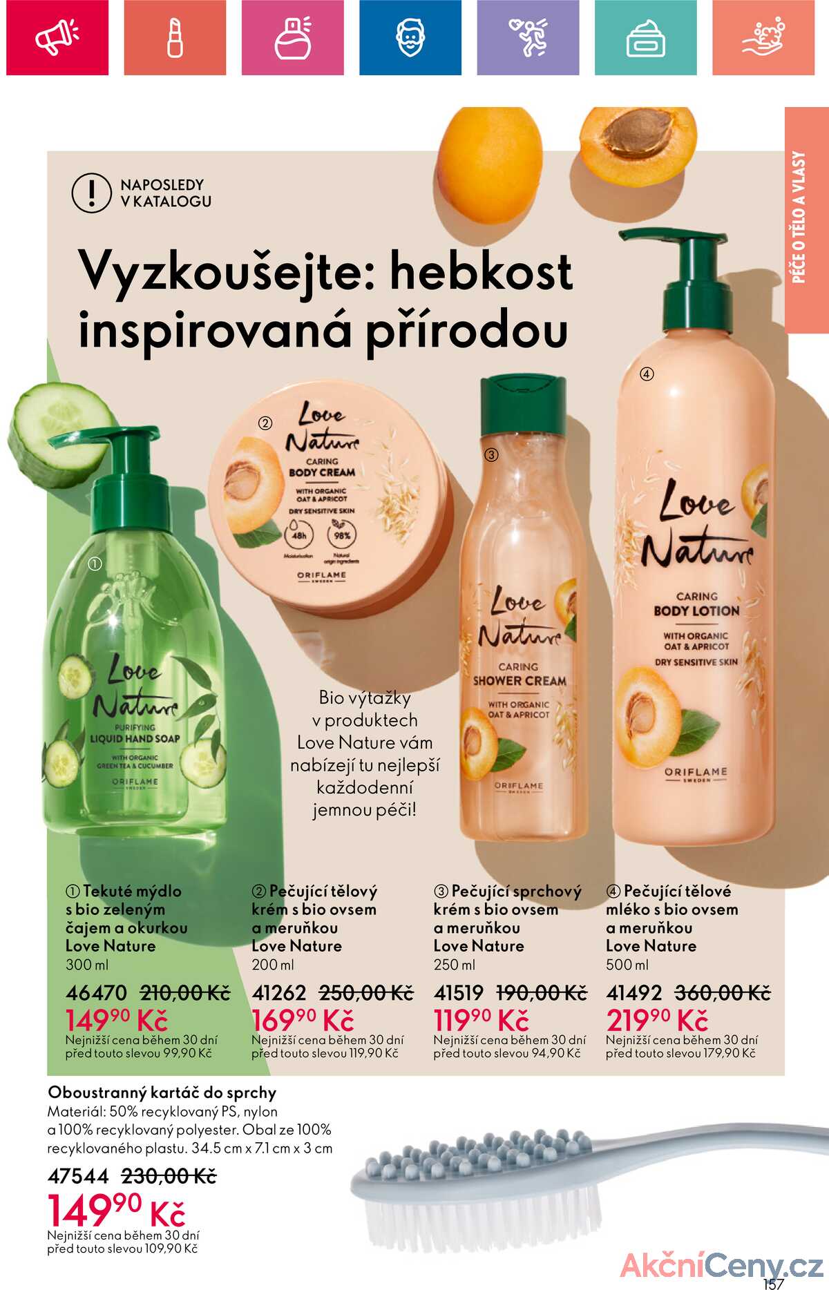 Leták Oriflame strana 157/180