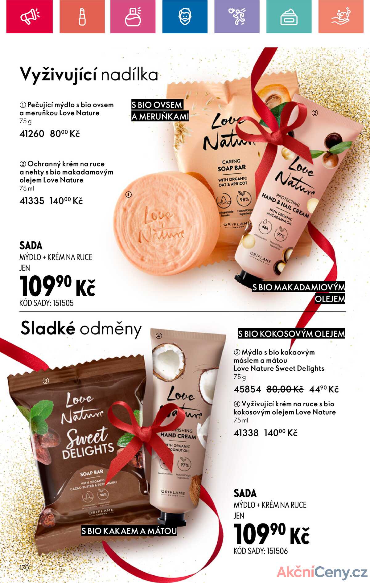 Leták Oriflame strana 170/180