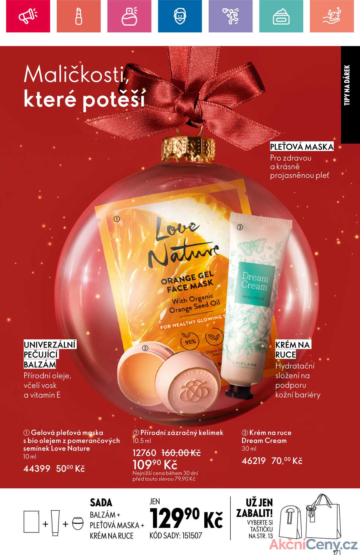 Leták Oriflame strana 171/180