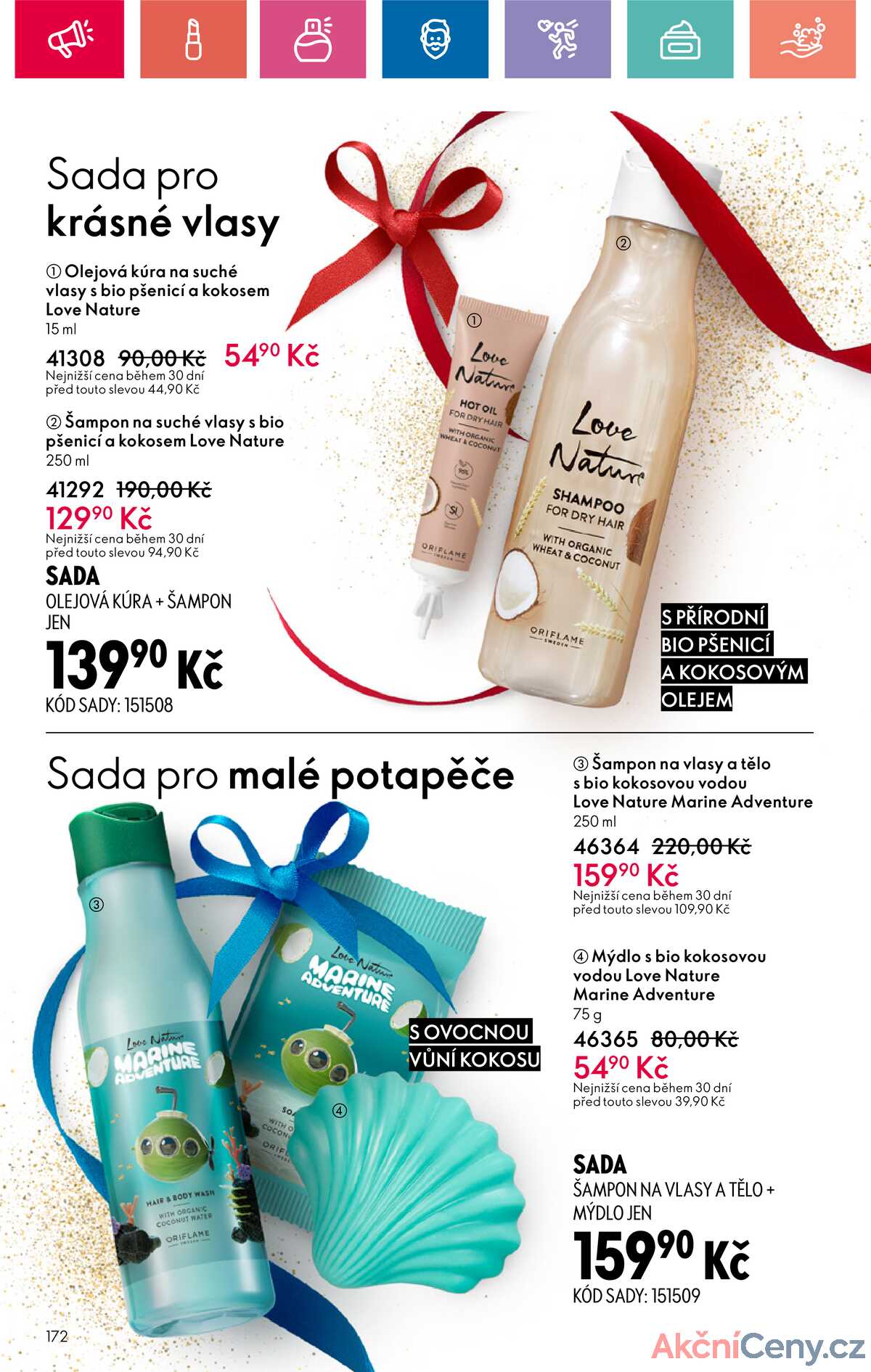 Leták Oriflame strana 172/180