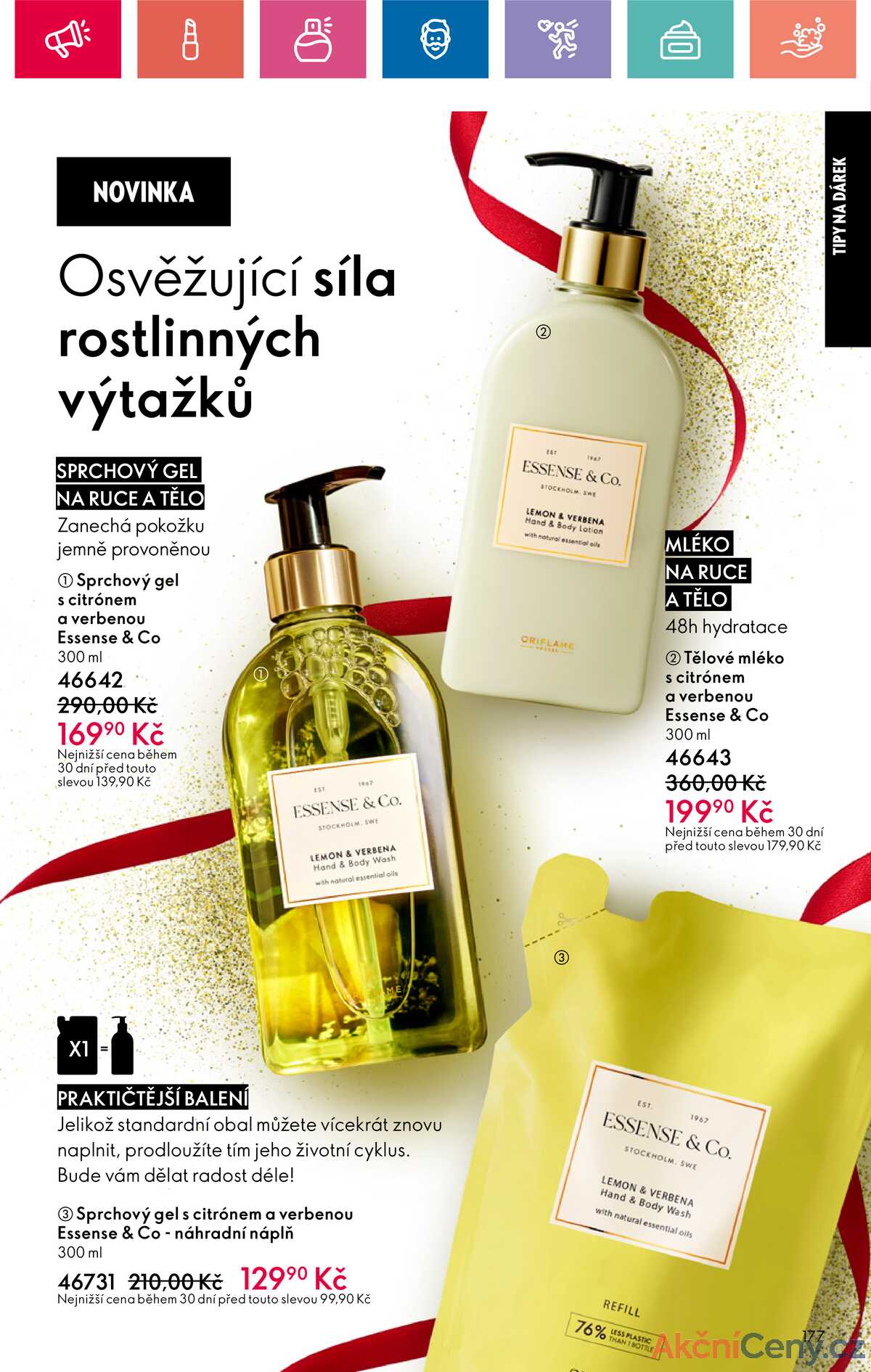 Leták Oriflame strana 177/180