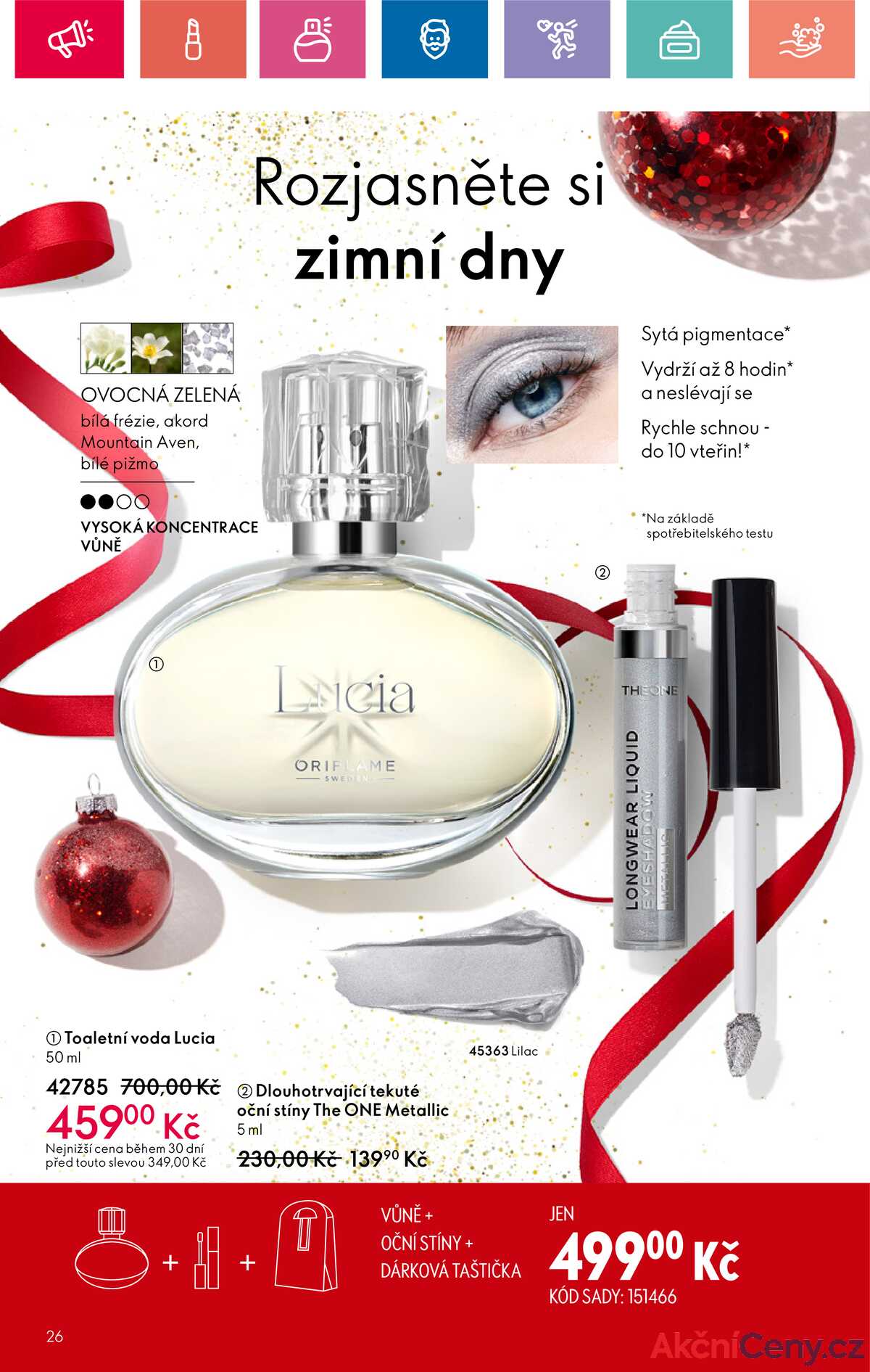 Leták Oriflame strana 26/180