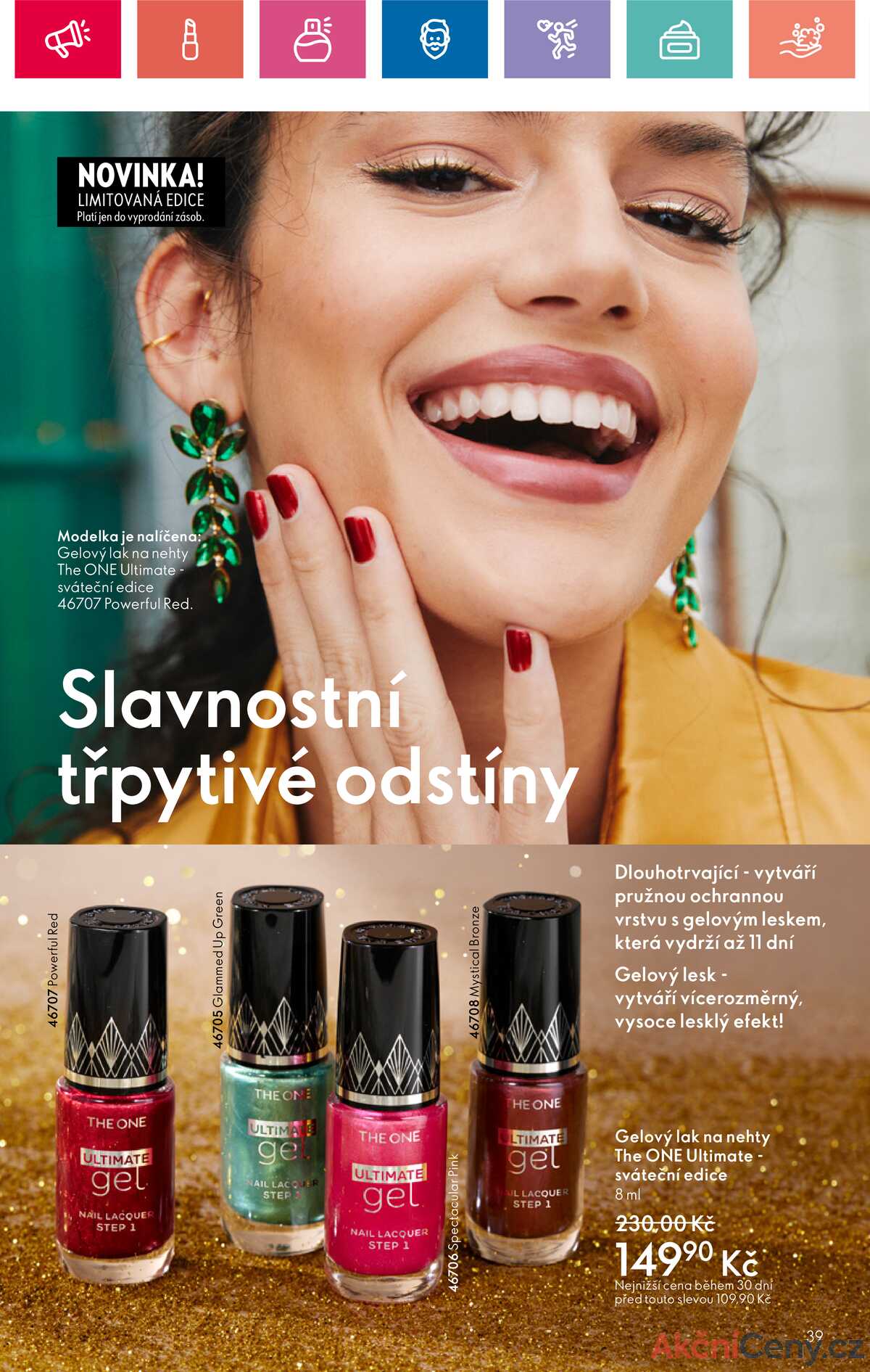 Leták Oriflame strana 39/180